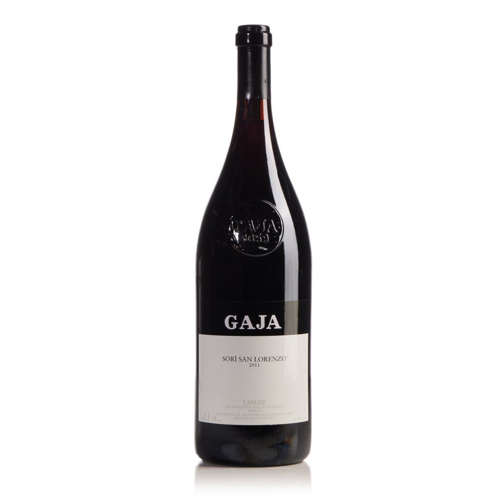 View full screen - View 1 of Lot 721. Sorì San Lorenzo 2011 Gaja (4 MAG).