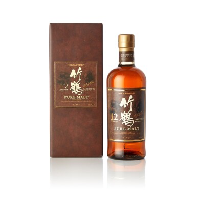View full screen - View 1 of Lot 5079. 竹鶴 Nikka Taketsuru Pure Malt 12 Year Old 43.0 abv NV (1 BT70).