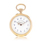 Vacheron Constantin | A pink gold open face watch with enamel dial, Circa 1915 | 江詩丹頓 | 粉紅金懷錶,備琺瑯錶盤,約1915年製