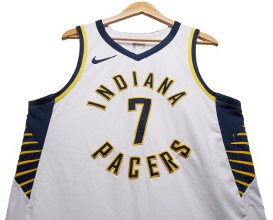 View full screen - View 1 of Lot 74. Buddy Hield Indiana Pacers 2023-2024 In-Season Tournament Finals Game Worn Association Edition Jersey.