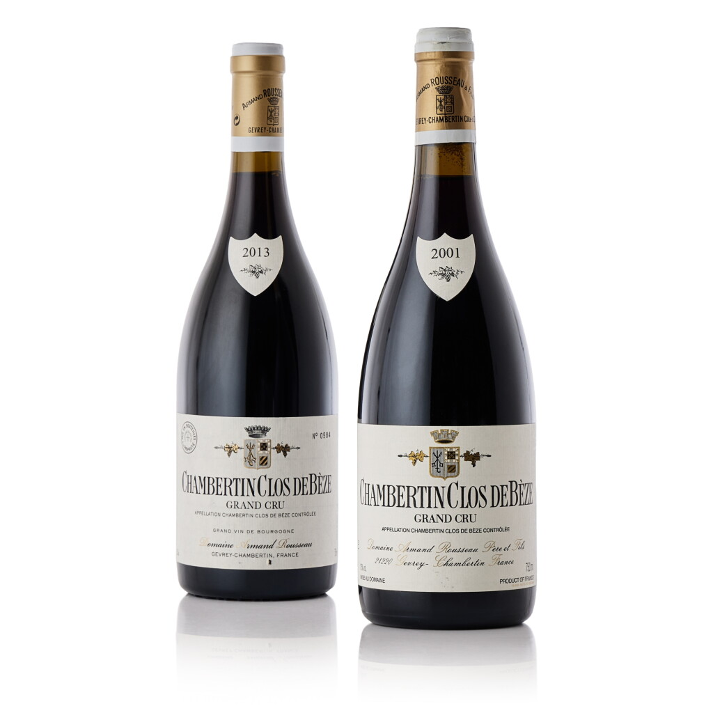 View full screen - View 1 of Lot 7309. Chambertin, Clos de Bèze 2001 Domaine Armand Rousseau (2 BT).