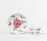 A Rare Meissen Octagonal Teabowl and Saucer, Circa 1725-30