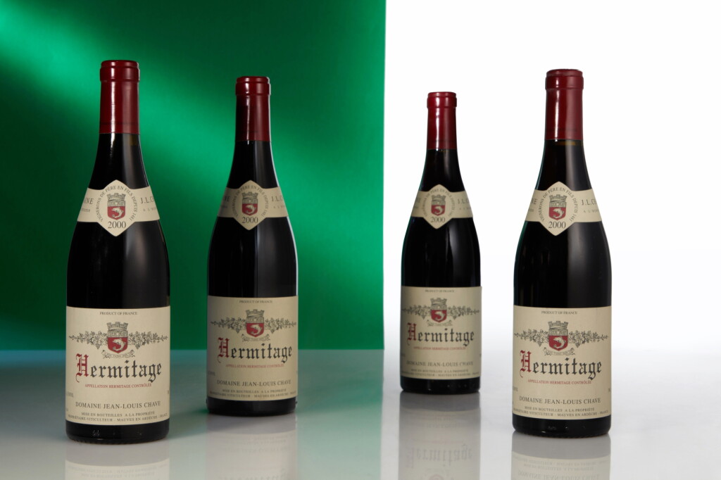 View full screen - View 1 of Lot 275. Hermitage Rouge 2000 Jean-Louis Chave (6 BT).