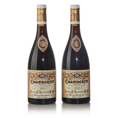 View full screen - View 1 of Lot 660. Chambertin 2010 Domaine Armand Rousseau (2 BT).