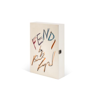 View full screen - View 1 of Lot 112. A Fendi box By Karl Lagerfeld, 2015.