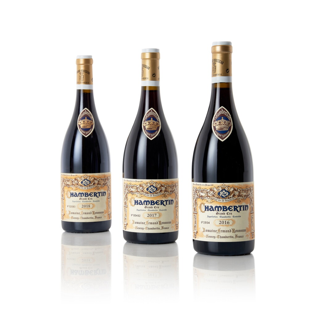 View full screen - View 1 of Lot 266. Chambertin 2016 Domaine Armand Rousseau (3 BT).