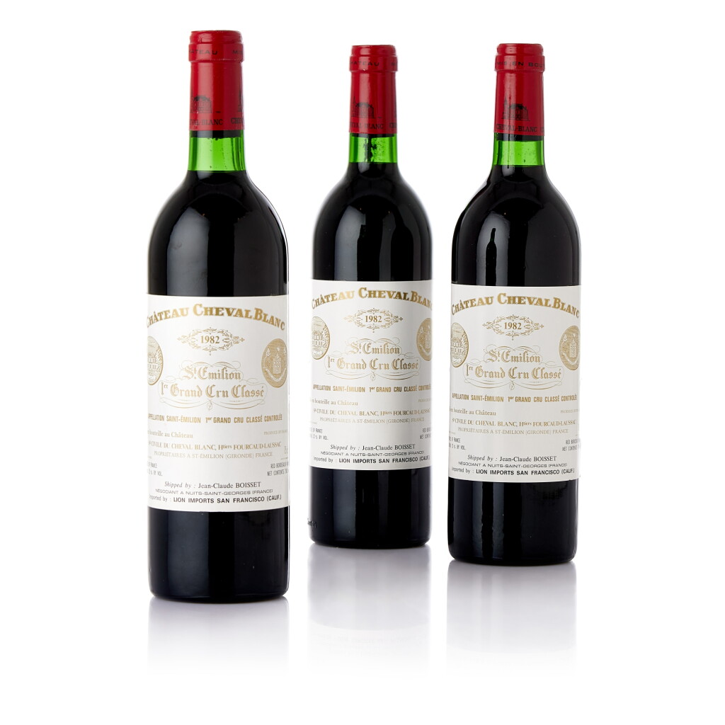 View full screen - View 1 of Lot 6392. Cheval Blanc 1982 (12 BT).