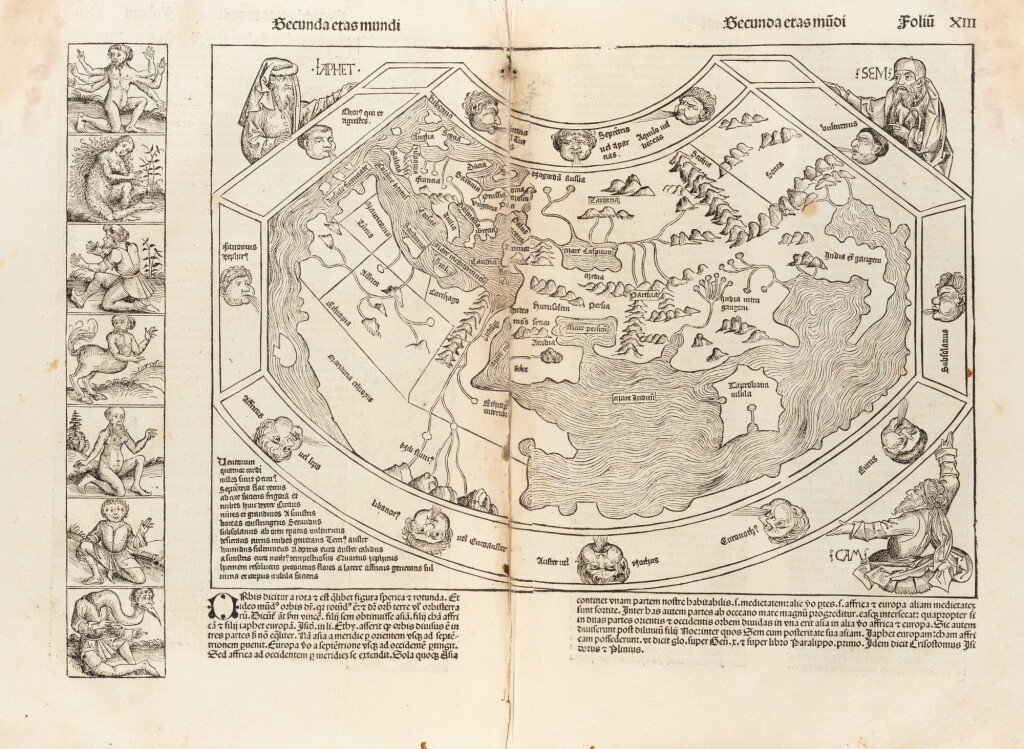 View full screen - View 1 of Lot 60. Liber chronicarum. Nuremberg, 1493. Edition originale, premier tirage. Reliure du XVIIe siècle..