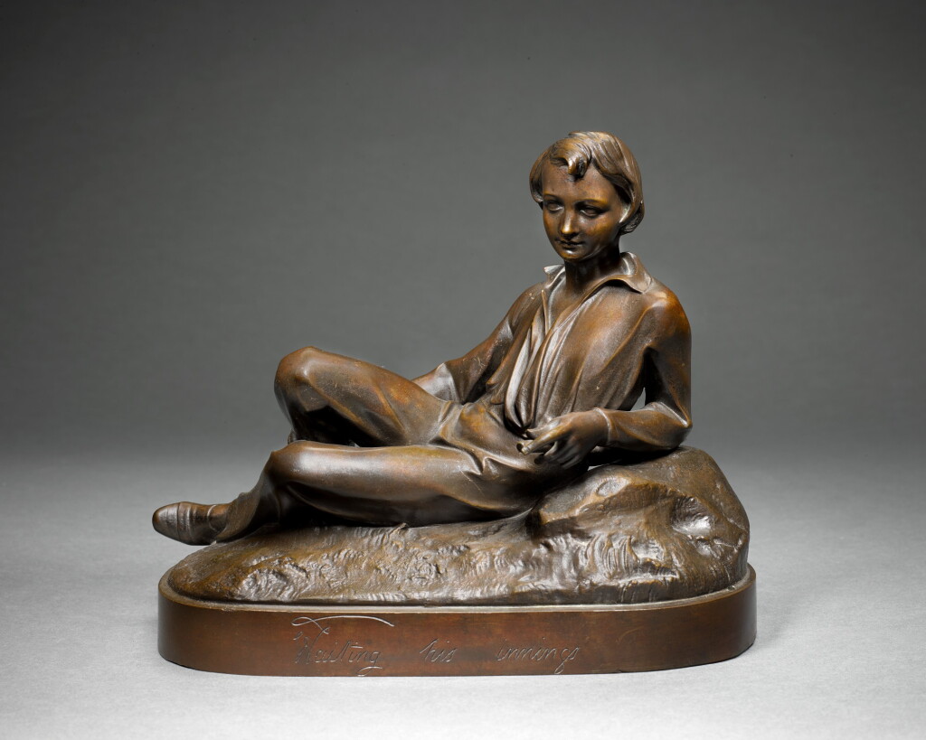 View full screen - View 1 of Lot 73. Reclining Boy.
