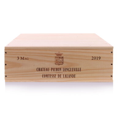 View full screen - View 1 of Lot 96. Château Pichon Longueville, Lalande 2019 (6 MAG).