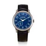 F.P. JOURNE | CHRONOMETRE BLEU, A TANTALUM WRISTWATCH, CIRCA 2011
