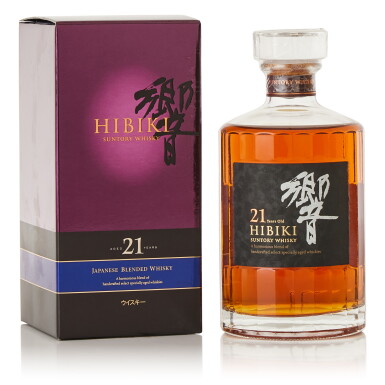 View full screen - View 1 of Lot 6284. Hibiki 21 Year Old 43.0 abv NV (1 BT70).