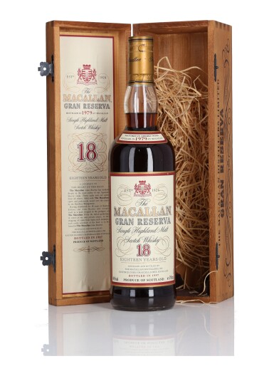 View full screen - View 1 of Lot 12. The Macallan 18 Year Old Gran Reserva 40.0 abv 1979 (1 Bottle 70cl).