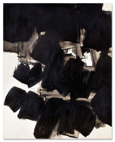 View full screen - View 1 of Lot 8. Peinture 162 x 130 cm, 2 mai 1963.