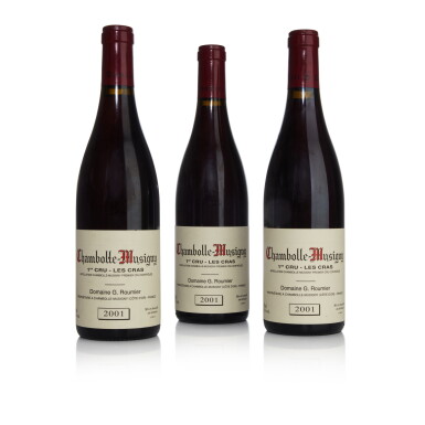 View full screen - View 1 of Lot 44. Chambolle Musigny, Les Cras 2001 Domaine Georges Roumier (3 BT).