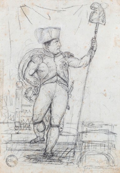 View full screen - View 1 of Lot 34. Recto: Le Champ de Mai or Et l’on revient toujours à ses premiers amours; Verso: Portrait of Napoléon .