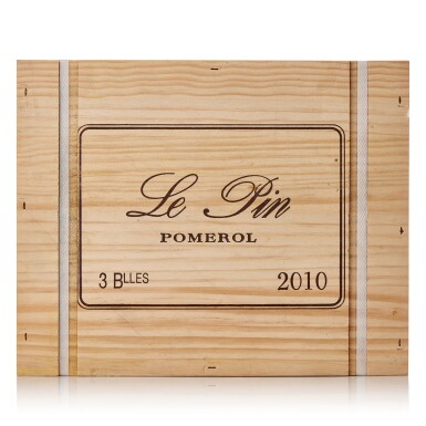 View full screen - View 1 of Lot 7718. Le Pin 2010 (3 BT).