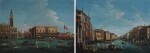 Venice, Views of the Molo and the Grand Canal, A Pair