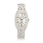 Franck Muller | Casablanca Cintrée Curvex, Reference 1750 S6 D, A white gold and diamond-set wristwatch with bracelet, Circa 1998 | Casablanca Cintrée Curvex 型號1750 S6 D 白金鑲鑽石鏈帶腕錶,約1998年製