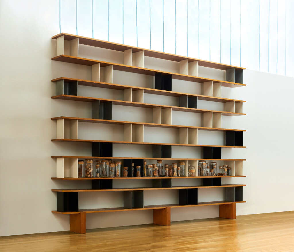 View full screen - View 1 of Lot 24. An Important and Unique Bookcase for Galerie Steph Simon.