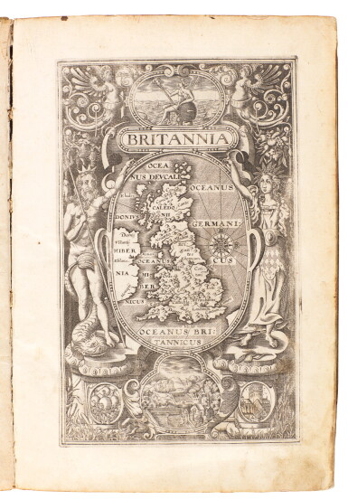 View full screen - View 1 of Lot 128. Camden | Britannia, 1607.
