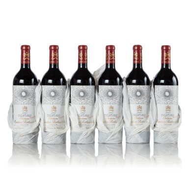View full screen - View 1 of Lot 180. Château Mouton Rothschild 2002 (12 BT).