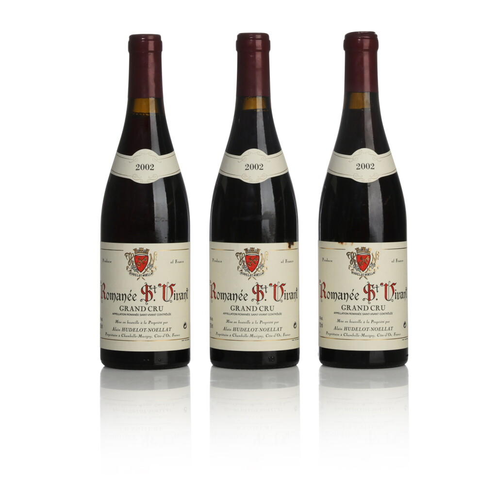 View full screen - View 1 of Lot 37. Romanée St. Vivant 2002 Domaine Hudelot-Noëllat (3 BT).