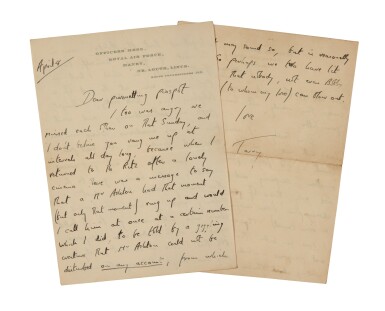 View full screen - View 1 of Lot 118. Sir Frederick Ashton | Archive of correspondence and papers, 1920s-80s.