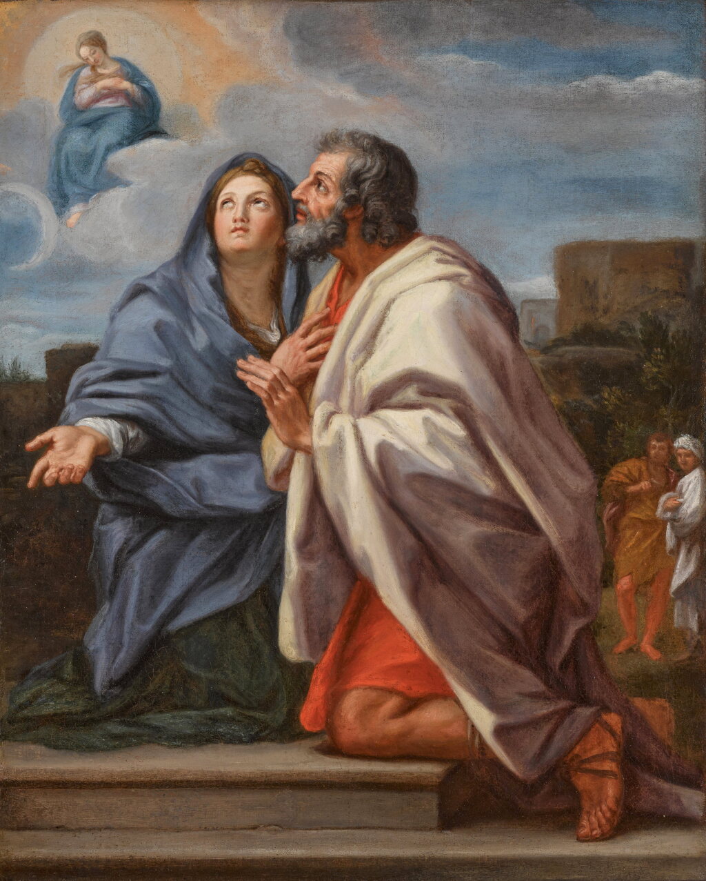 View full screen - View 1 of Lot 352. The Vision of Joachim and Anne.