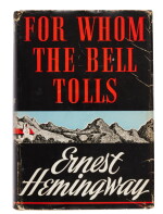 Hemingway, Ernest | For Whom The Bell Tolls, inscribed