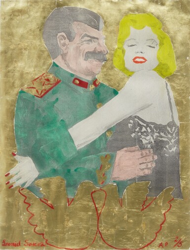 View full screen - View 1 of Lot 121. LEONID SOKOV | STALIN AND MARILYN.