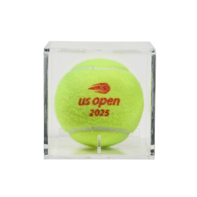 View full screen - View 1 of Lot 5. Jessica Pegula v. Barbora Krejčíková 2025 US Open Quarterfinal Set Used Tennis Ball | 2nd Set.