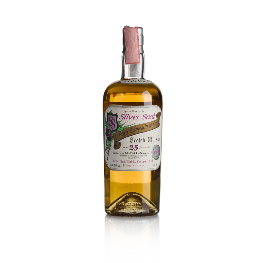 View full screen - View 1 of Lot 192. Macallan Silver Seal 25 Year Old 53.2 abv 1979 (1 BT70).