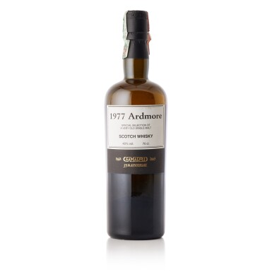 View full screen - View 1 of Lot 8091. Ardmore Samaroli 35th Anniversary Cask #7631 45.0 abv 1977 (1 BT70).