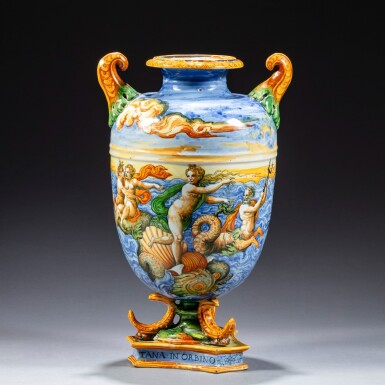 View full screen - View 1 of Lot 10. Orazio Fontana (1541-1571) Workshop, Urbino, circa 1565-1571 .