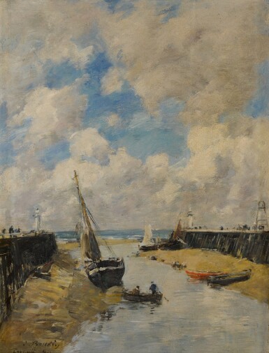 View full screen - View 1 of Lot 163. Trouville. Chenal Marée Basse.