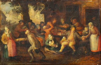 View full screen - View 1 of Lot 159. Peasant Feast.