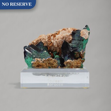 View full screen - View 1 of Lot 192. Azurite.