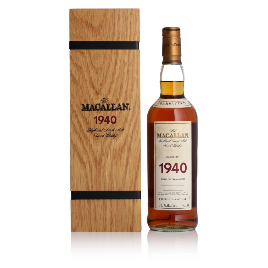 View full screen - View 1 of Lot 3. The Macallan Fine & Rare 35 Year Old 43.0 abv 1940 (1 BT 75cl).
