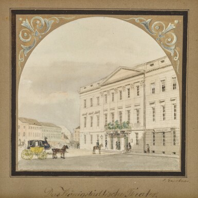 View full screen - View 1 of Lot 66. Das Königsstädtische Theater (The Königsstadt Theatre).