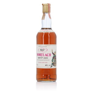 View full screen - View 1 of Lot 370. Mortlach Turatello 21 Year Old 40.0 abv 1969 (1 Bottle 75cl).