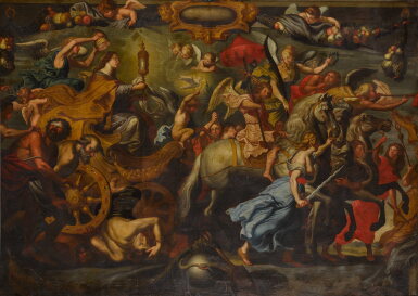 View full screen - View 1 of Lot 524. Triumph of the Church.