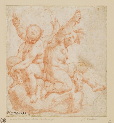 View full screen - View 1 of Lot 572. FLEMISH SCHOOL, 17TH CENTURY | Three putti, after Giambologna (1529 - 1608).