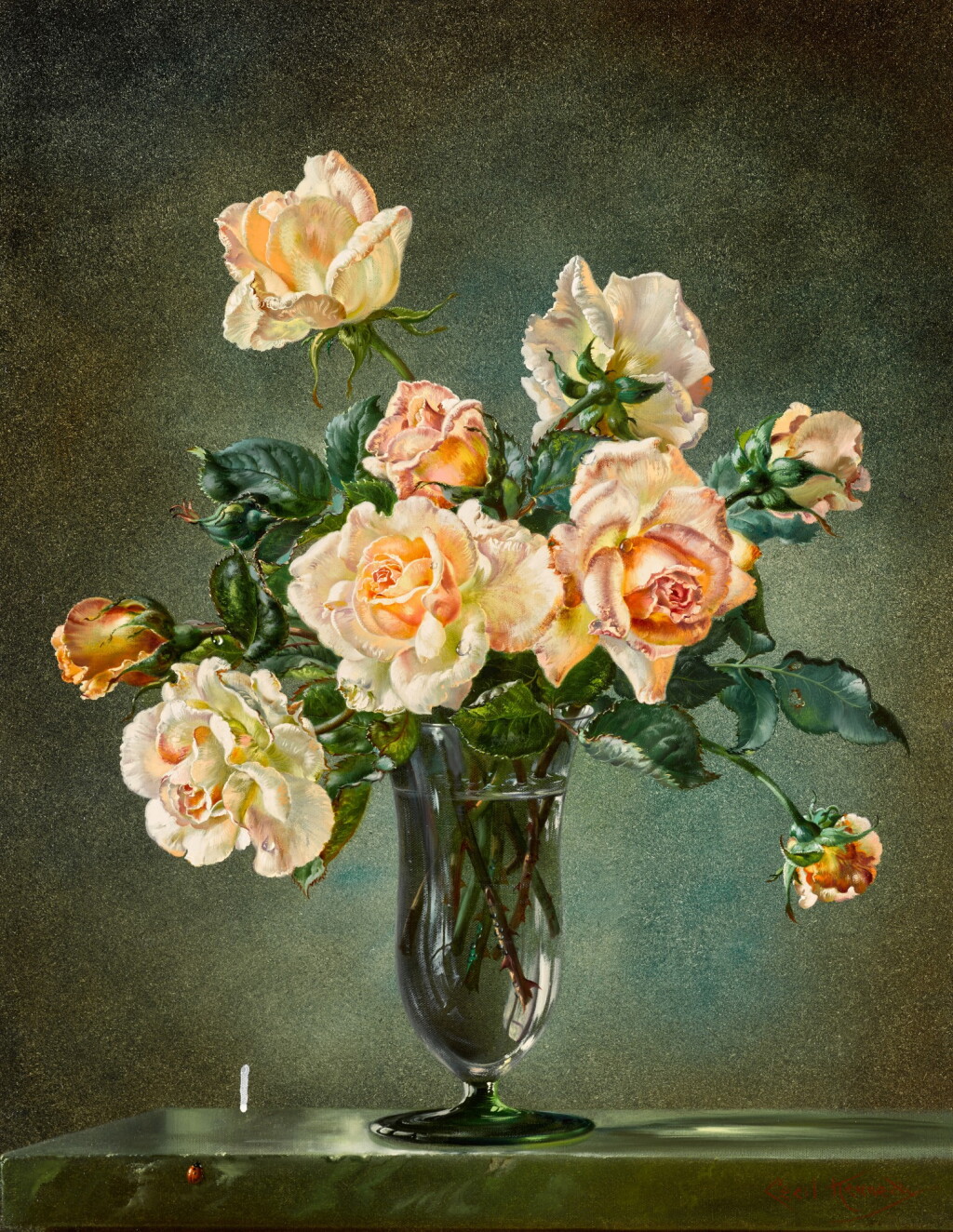View full screen - View 1 of Lot 75. Madame Buttefly Roses.