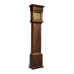 CHIPPENDALE WALNUT TALL CASE CLOCK, WORKS BY BENJAMIN RITTENHOUSE, WORCESTER, PENNSYLVANIA, DATED 1782