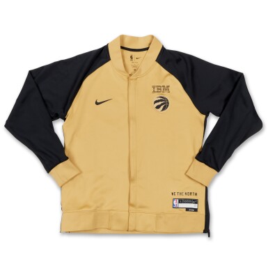 View full screen - View 1 of Lot 238. Javon Freeman-Liberty Toronto Raptors 2023-2024 City Edition Warmup Set.