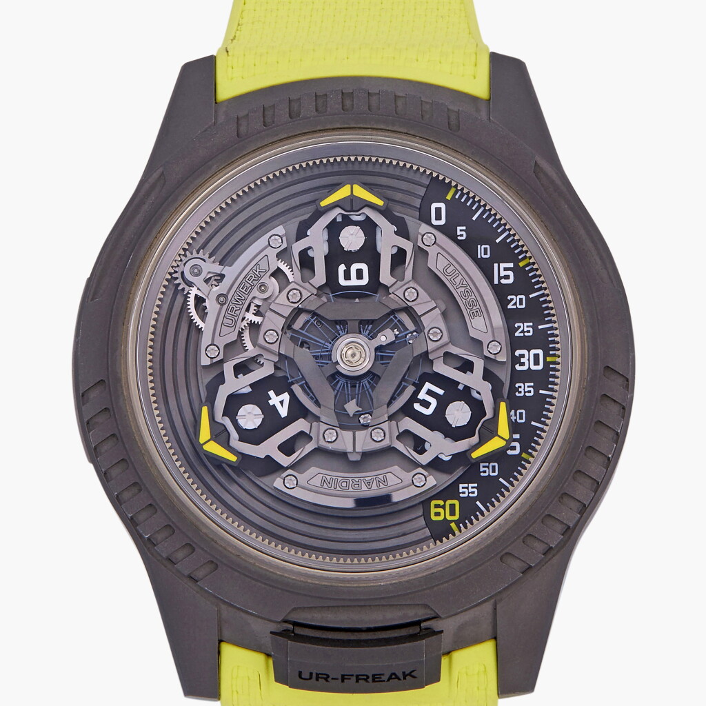 View full screen - View 1 of Lot 45. UR-Freak, Reference 2413-500LE-2A-UR/3B | A limited edition titanium wristwatch with satellite hour display | Circa 2025.