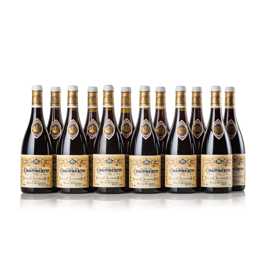View full screen - View 1 of Lot 21. Chambertin 1990 Domaine Armand Rousseau (12 BT).