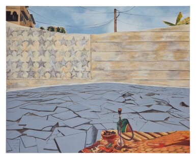 View full screen - View 1 of Lot 113. DEXTER DALWOOD | WHITE FLAG.