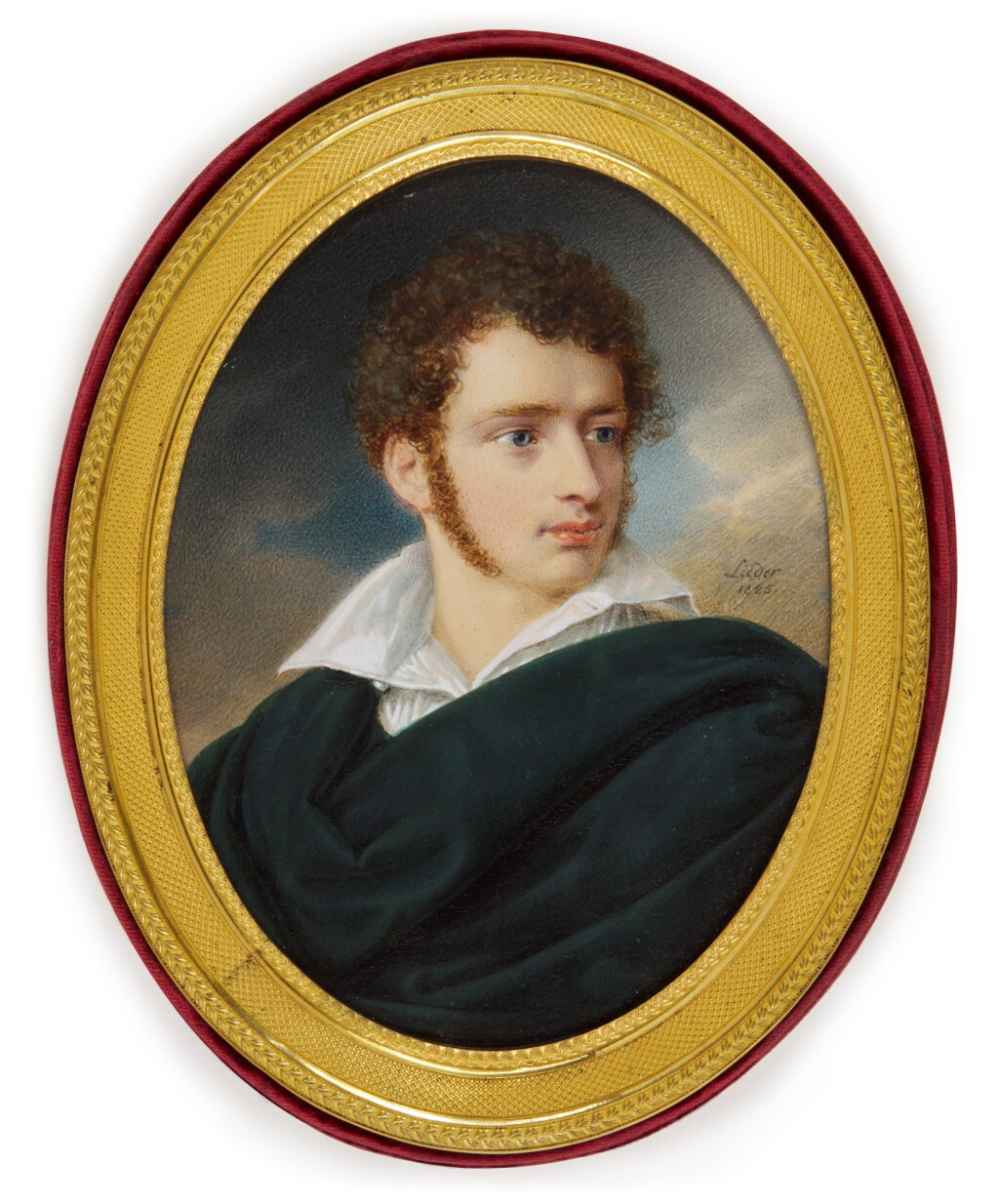 View full screen - View 1 of Lot 376. Portrait of a gentleman.